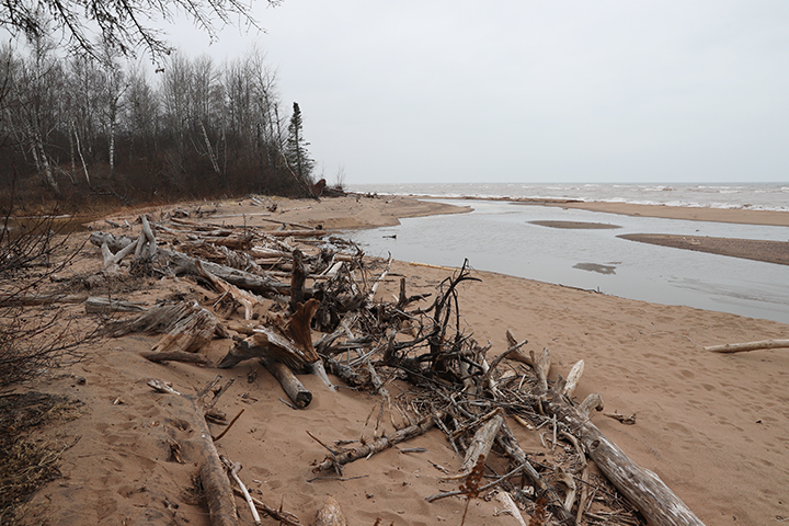 Lake Superior beach